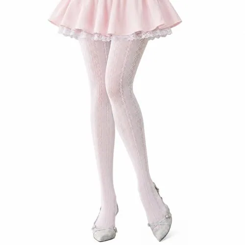 High-Waist Fishnet Tights IV, Diamond